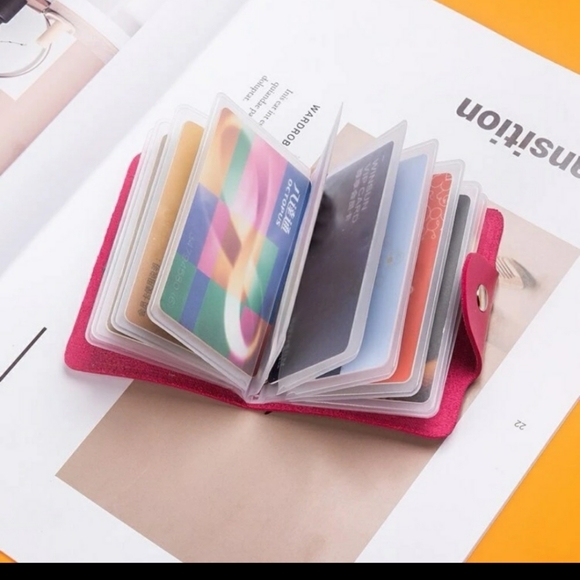 Pink Snap Closure Wallet - Picture 4 of 6